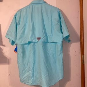 PFG fishing Polo Mint Color